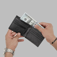 Saffiano Bi-Fold Wallet
